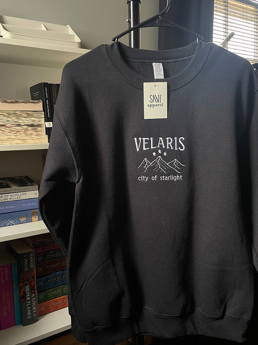 Velaris Embroidered Crewneck